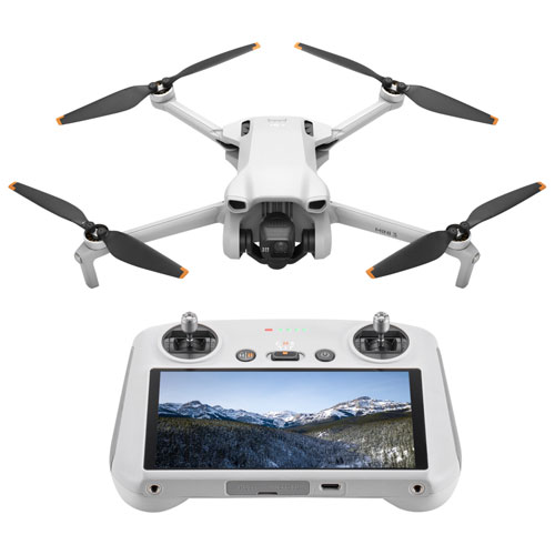 Drone quadricoptère Mini 3 de DJI avec manette intelligente