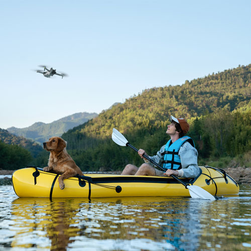 DJI Mini 3 Quadcopter Drone Fly More Combo with Smart Controller