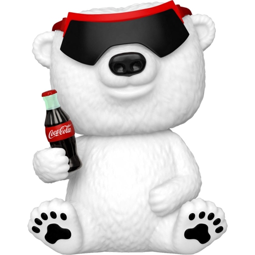 Pop Ad Icons Coca Cola 3.75 Inch Action Figure - 90s Coca-Cola Polar Bear #158