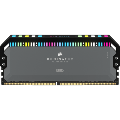 Corsair Dominator Platinum RGB 32GB DDR5 5200MHz CL40 Gray Computer Memory (CMT32GX5M2B5200Z40)