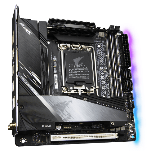 Carte mère Mini-ITX DDR4 noir AORUS Ultra Lite LGA 1700 Intel Z690