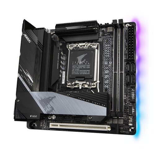 Carte mère Mini-ITX DDR4 noir AORUS Ultra Lite LGA 1700 Intel Z690