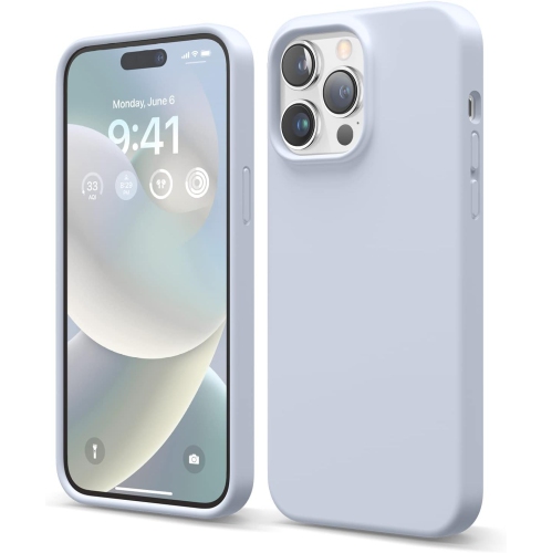 XCRS  Soft Liquid Silicone Tpu Case for Apple Iphone 14 Pro Max (2022) 6.7-Inch Case, Full Camera And Screen Protection With Raised Edges, Slim Cover