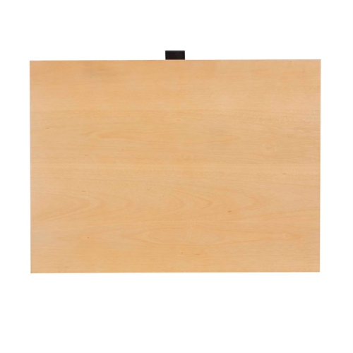 Linon Winnie Wood Nightstand With Cane Drawer Fronts in Natural