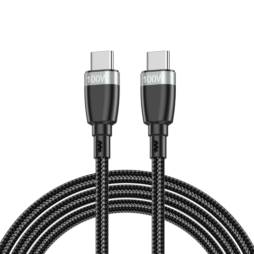 navor 2m 100W USB-C to USB-C Charging Cable Compatible for Samsung/Moto/LG Phones, Compatible for PS5/Xbox X/S Controller/Switch Pro, Nylon Charging