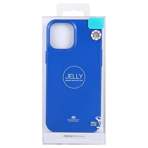 TopSave Goospery Pearl Jelly Gel TPU Case For iPhone 14 Plus(6.7"), Blue