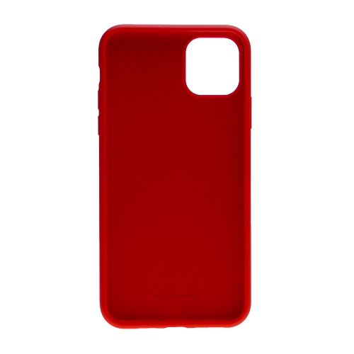 TopSave Goospery Coque de protection intégrale en caoutchouc de gel de silicone liquide pour iPhone 14 Plus(6.7"), Rouge