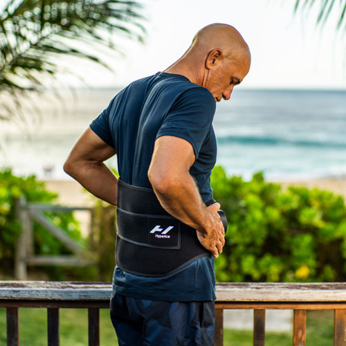 Bande chauffante et vibrante pour le dos Venom 2 de Hyperice