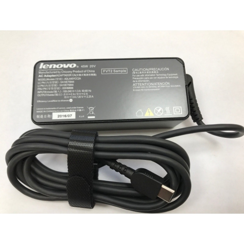 LENOVO  New Genuine 4X20E75133 4X20E75134 4X20M26252 Sa10E75841 5A10K34707 USB-C Type-C Ac Adapter Charger 45W