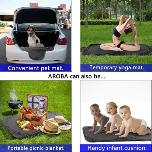 [2-Pack] Car Windshield Sun Shade Blocks UV Light Sun Rays CA