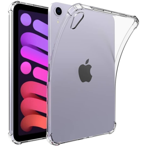 YELLOW-PRICE  Crystal Clear Tpu Back Cover W/3X HD Screen Protector for Ipad Mini 6Th Gen 8.3"