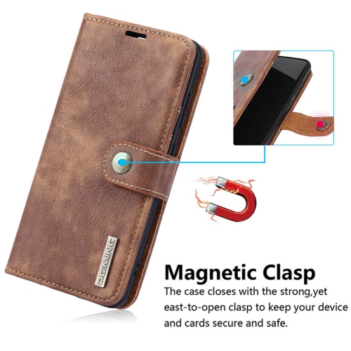 [Card Slot] Luxury Leather Wallet Case & 2xTempered Glass Films for Galaxy S21+