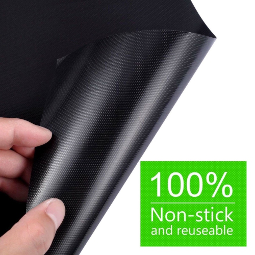 4 plaques de cuisson réutilisables pour plaques de cuisson antiadhésives pour barbecue