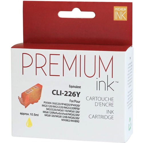 Premium Ink Ink Cartridge - Alternative for Canon CLI226Y - Yellow