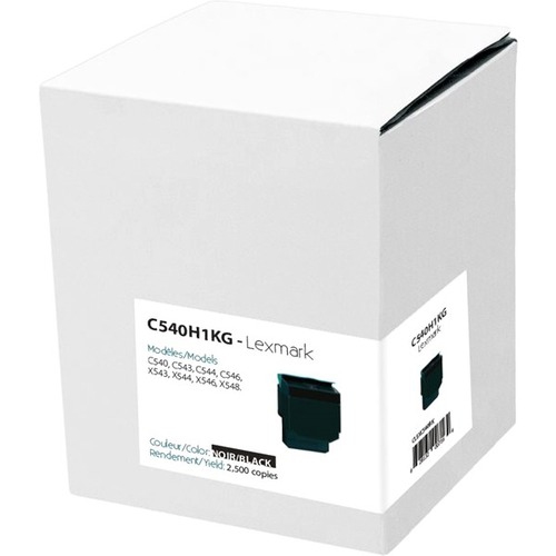 Premium Tone Toner Cartridge - Alternative for Lexmark C540H1KG - Black