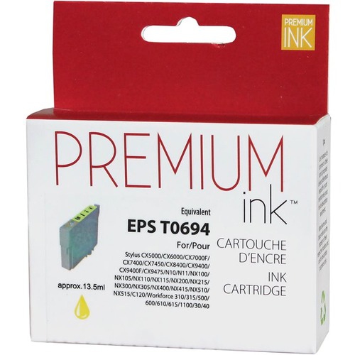 Premium Ink Ink Cartridge - Alternative for Epson T069420 - Yellow