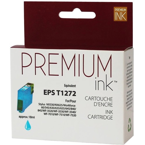 Premium Ink Ink Cartridge - Alternative for Epson T127220 - Cyan