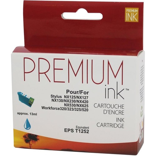 Premium Ink Ink Cartridge - Alternative for Epson 125220 - Cyan