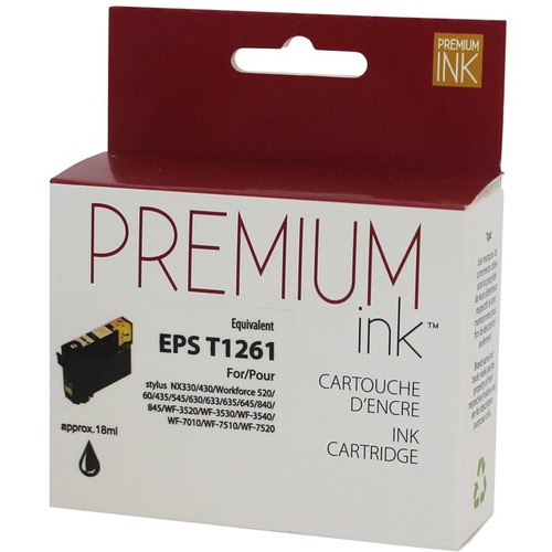 Premium Ink Ink Cartridge - Alternative for Epson T126120 - Black