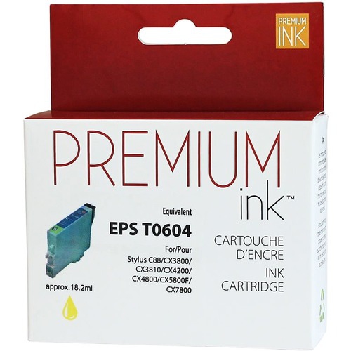 Premium Ink Ink Cartridge - Alternative for Epson T060420 - Yellow