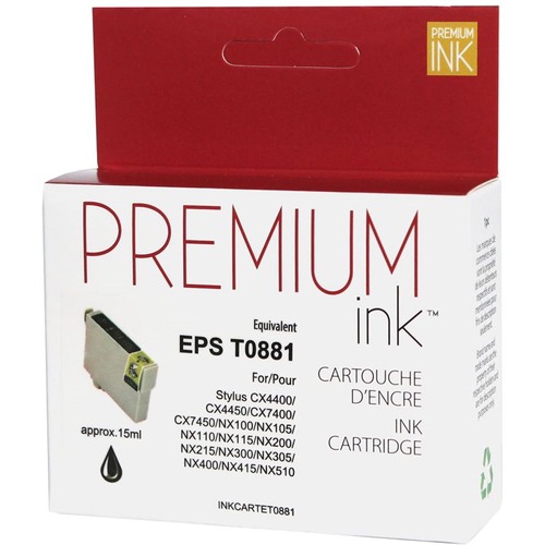 PREMIUM INK  Ink Cartridge - Alternative for Epson T088120 - In Black