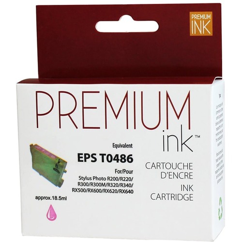 PREMIUM INK  Ink Cartridge - Alternative for Epson T048620 - Light In Magenta