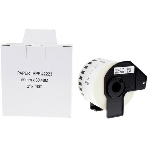 Premium Tape Continuous Paper Labels - Alternative for Brother DK-2223