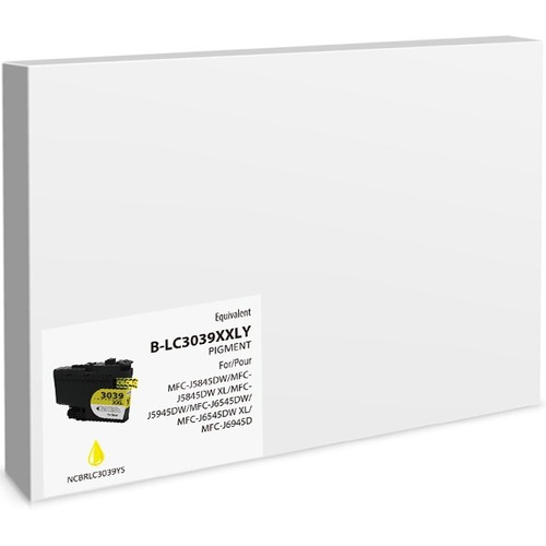 Premium Ink Ink Cartridge - Alternative for Brother LC3039Y - Yellow