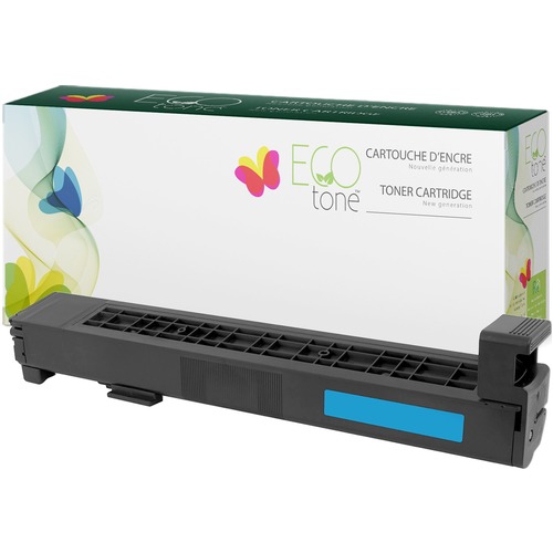 EcoTone Toner Cartridge - Remanufactured for Hewlett Packard CB381A / 824A - Cyan