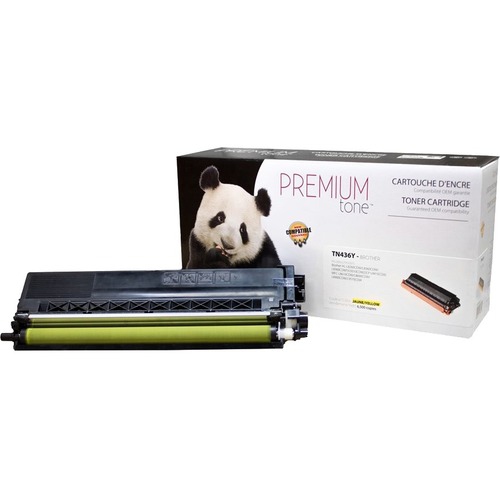 Premium Tone Toner Cartridge - Alternative for Brother TN436Y - Yellow
