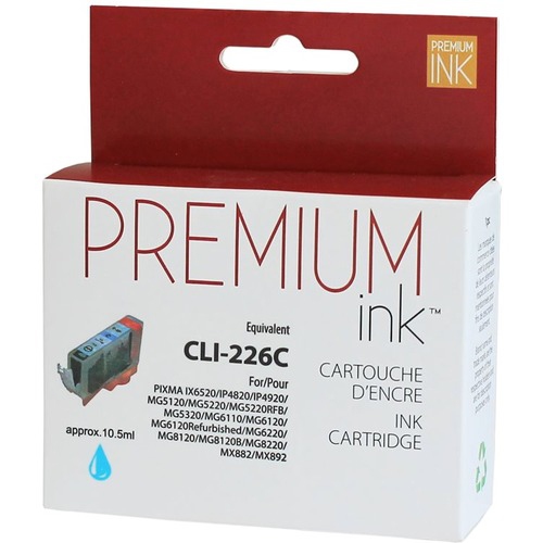 Premium Ink Ink Cartridge - Alternative for Canon CLI226C - Cyan