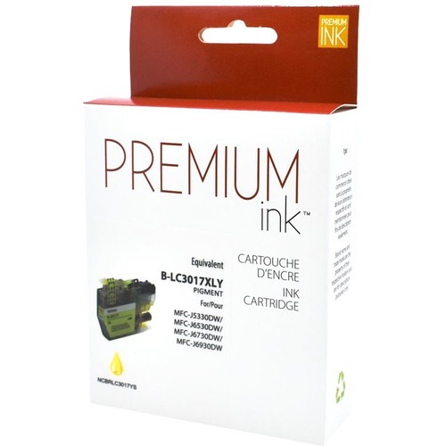 Premium Ink Ink Cartridge - Alternative for Brother LC3017YS - Yellow