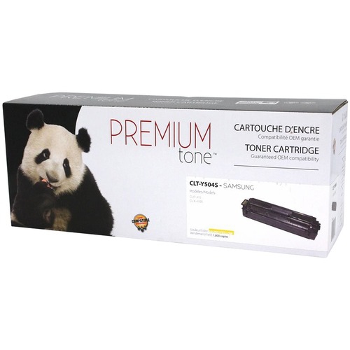 Premium Tone Toner Cartridge - Alternative for Samsung CLT-Y504S - Yellow - 1 Pack