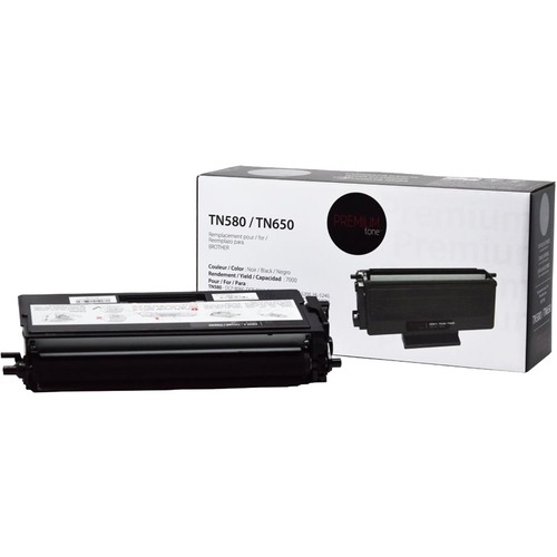 PREMIUM TONE  Toner Cartridge - Alternative for Brother Tn580 / Tn650 - In Black