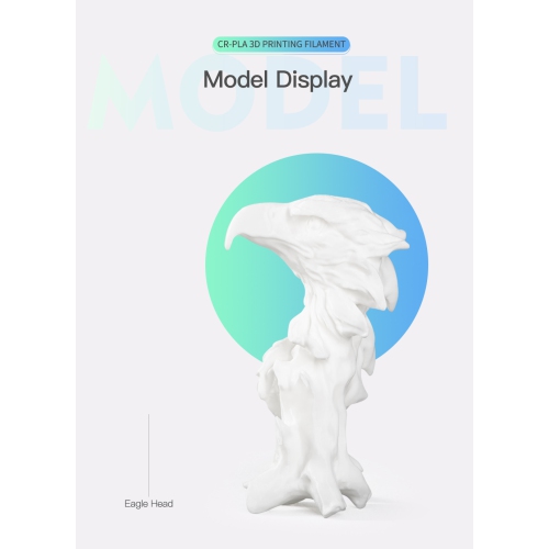 Paquet de 6 filaments en plastique PLA de 1,75 mm et 1 kg de Creality CR, couleurs variées