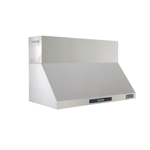 KUCHT  Professional 48-Inch 1200 Cfm Ducted Wall Mount Range Hood In Stainless Steel Looks great