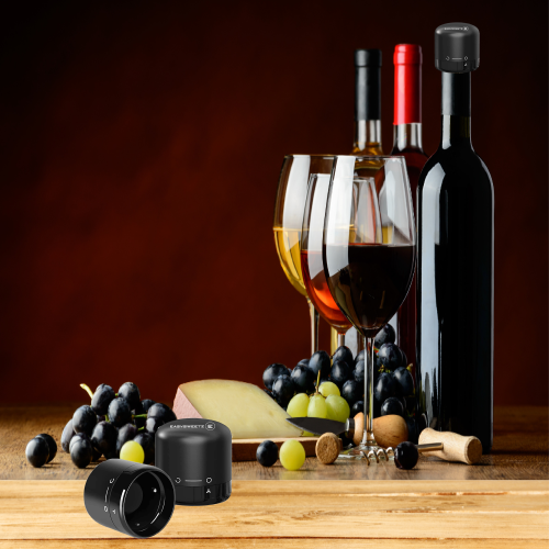 Wine Bottle Stopper and Champagne Bottle Stopper – 4 pieces