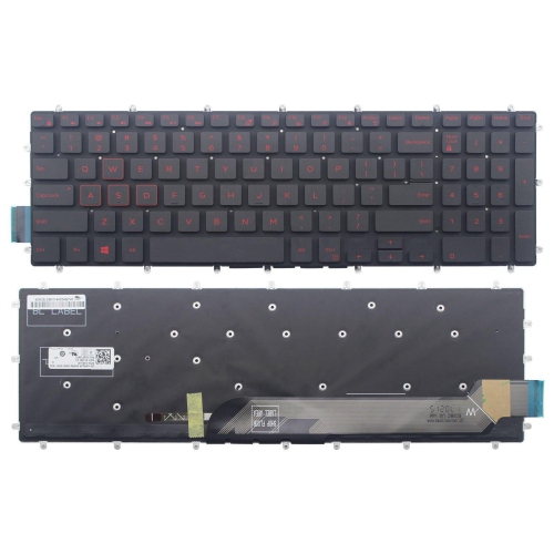 New Dell G5 5505 5587 5590 Gaming Red Backlit Keyboard 3R0JR