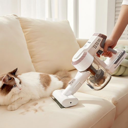 Aspirateur-balai sans sac et sans fil PWRHERO 10S de Tineco - Rose doré