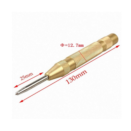 Center Pin Punch Spring Loaded Marking Starting Holes Tools