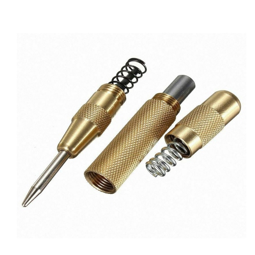 Center Pin Punch Spring Loaded Marking Starting Holes Tools