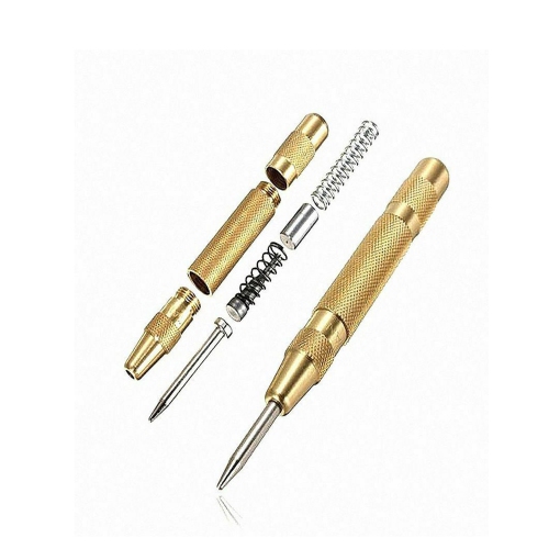 Center Pin Punch Spring Loaded Marking Starting Holes Tools