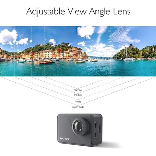 AKASO V50 Pro Native 4K 30fps 20MP WiFi Action Camera with EIS by AKASO - Open Box condition - Image 5