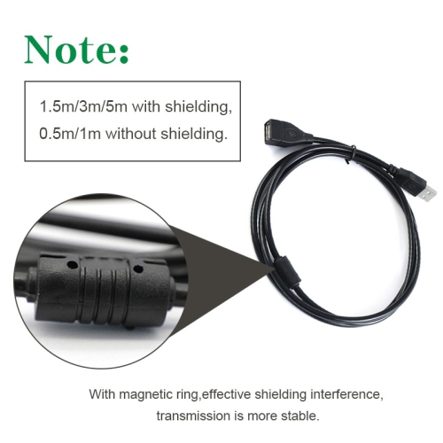 Rallonge USB 2.0 mâle à femelle de 6 pi/2 m