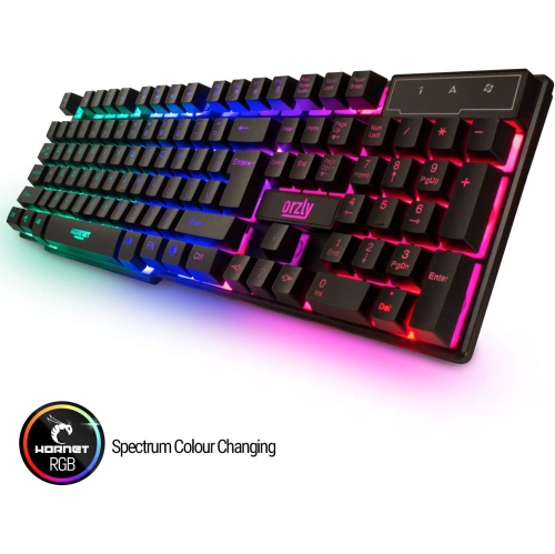 4 in 1 Gaming Keyboard, Mouse, Headset, and Mouse Pad Combo, Wired LED RGB Backlights, Bundle for PC Gamers, Xbox and PS4 Users.