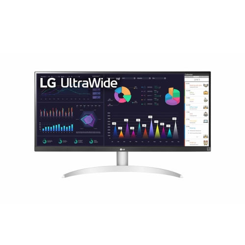 LG  Ultrawide 29" Uwfhd Ips 100Hz 5Ms HDMI USB Type-C Monitor (29Wq600-W) In White Best value for money