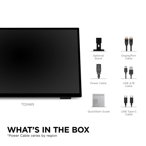 ViewSonic TD2465 TD2465 Touchscreen LCD Monitor