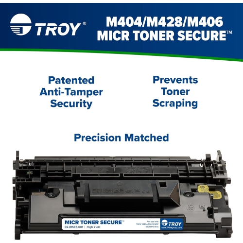 Troy M404/M406/M428 CF258X MICR Secure Toner Cartridge 10000 PG