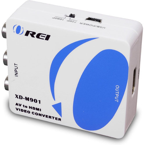 OREI  Av Composite Rca to HDMI Video Converter: Pal - Ntsc (Xd-M901)