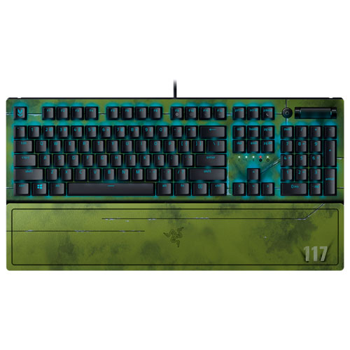 Razer BlackWidow V3 Halo Infinite Edition Backlit Mechanical Gaming Keyboard - Green - English